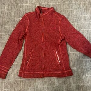 The north face zip up jacket